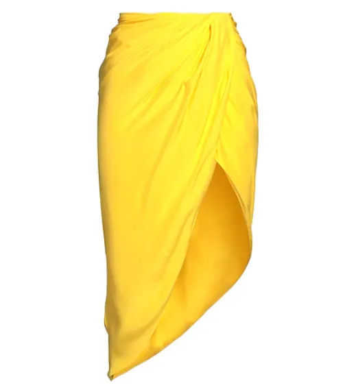 Yellow Midi Skirt